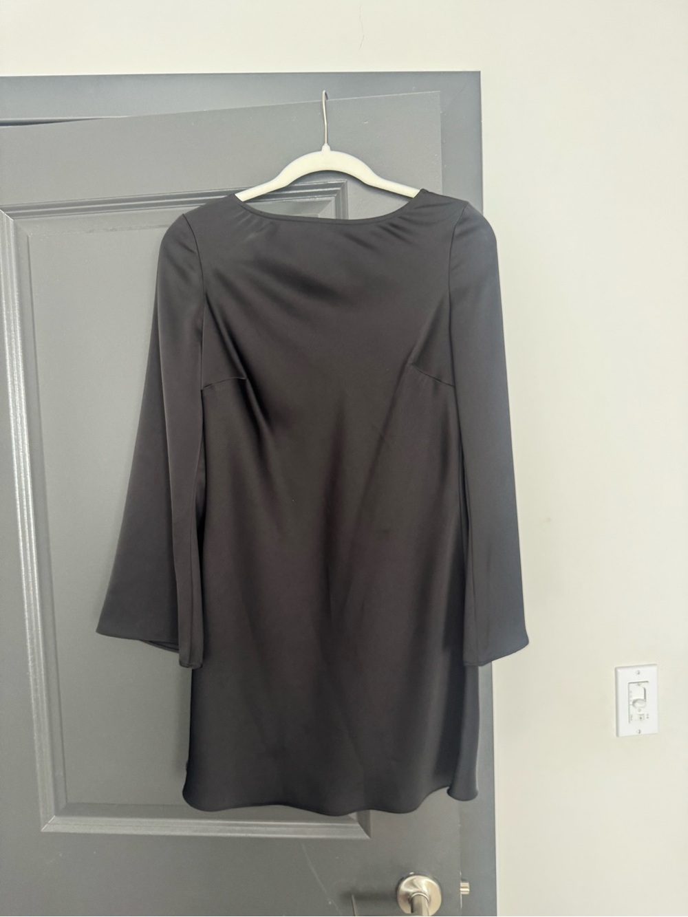 Gianna Bini Black Long-Sleeve backless Dress